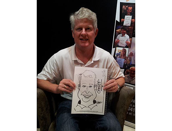 Brisbane Caricaturist - Wayne Ranson - Caricatures - Cartoonist